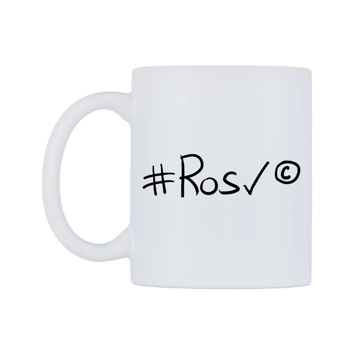 Rosé Mug — mug, right side, on a white background