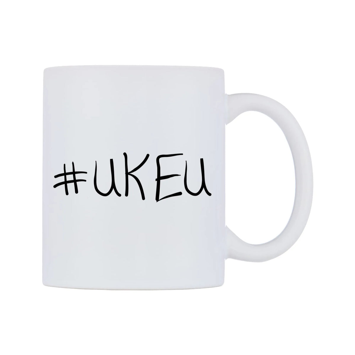 UKEU Mug — mug, left side, on a white background