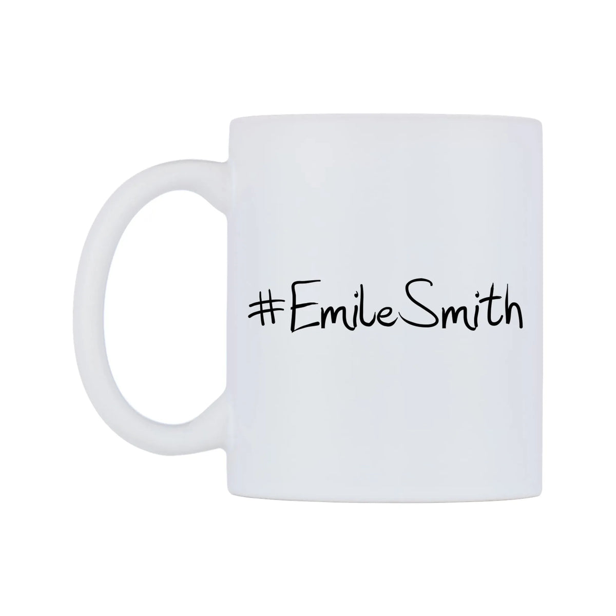 EmileSmith Mug — mug, right side, on a white background