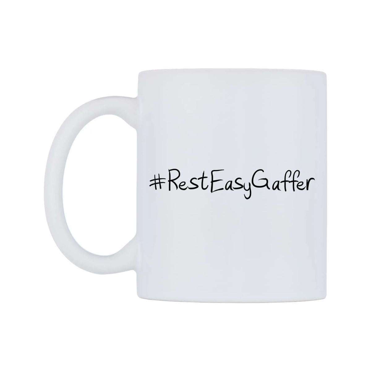 RestEasyGaffer Mug — mug, right side, on a white background
