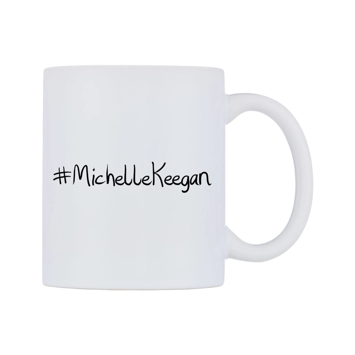 MichelleKeegan Mug — mug, left side, on a white background