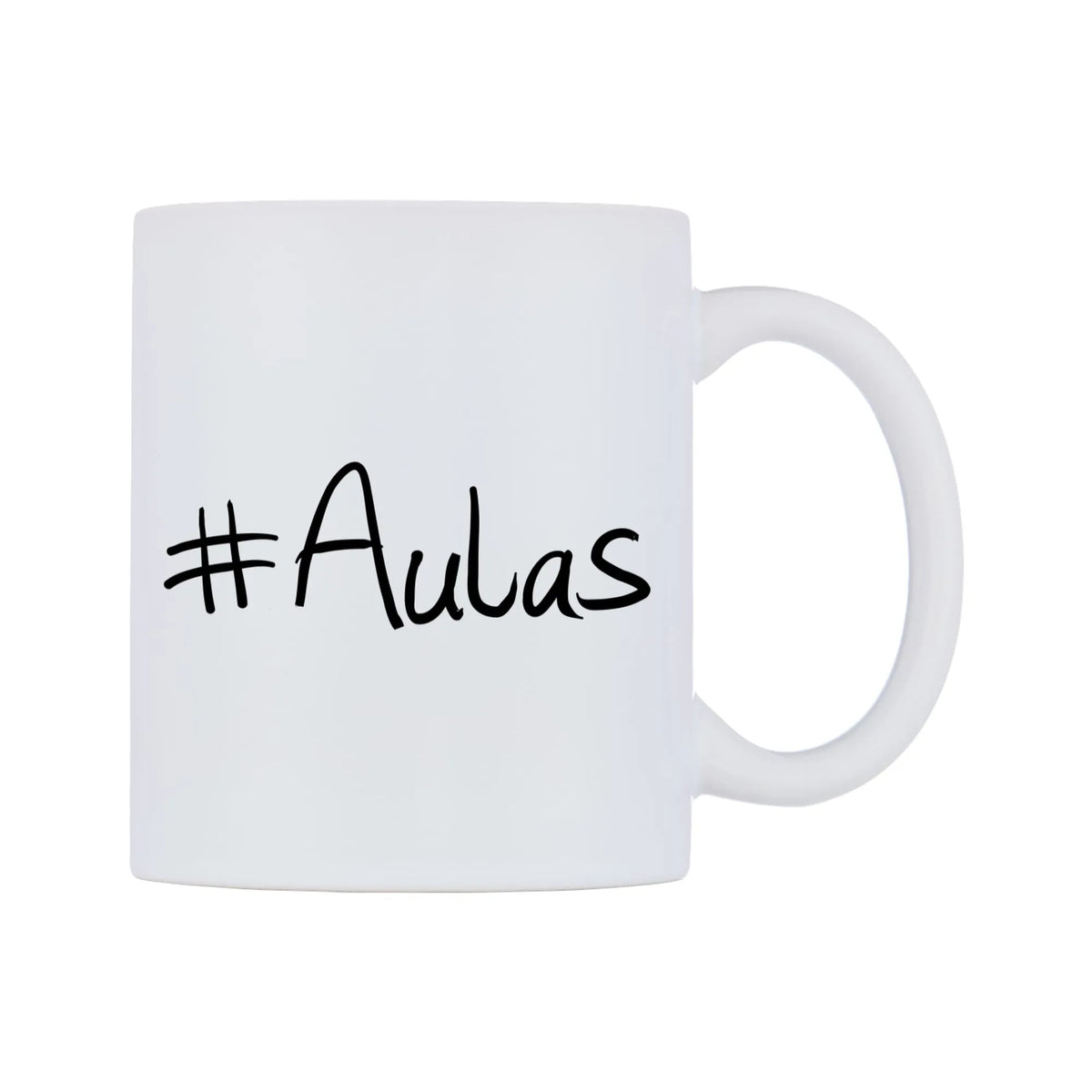 Aulas Mug — mug, left side, on a white background
