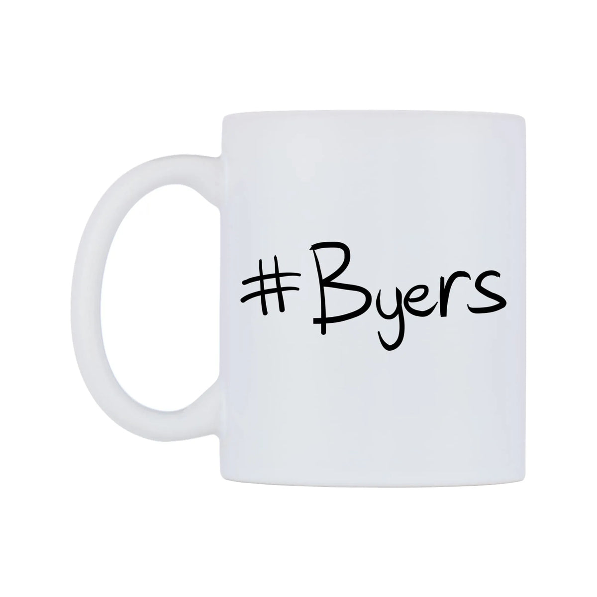 Byers Mug — mug, right side, on a white background