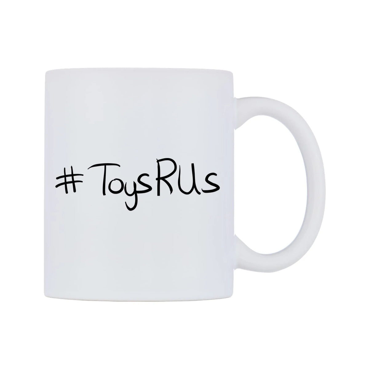 ToysRUs Mug — mug, left side, on a white background