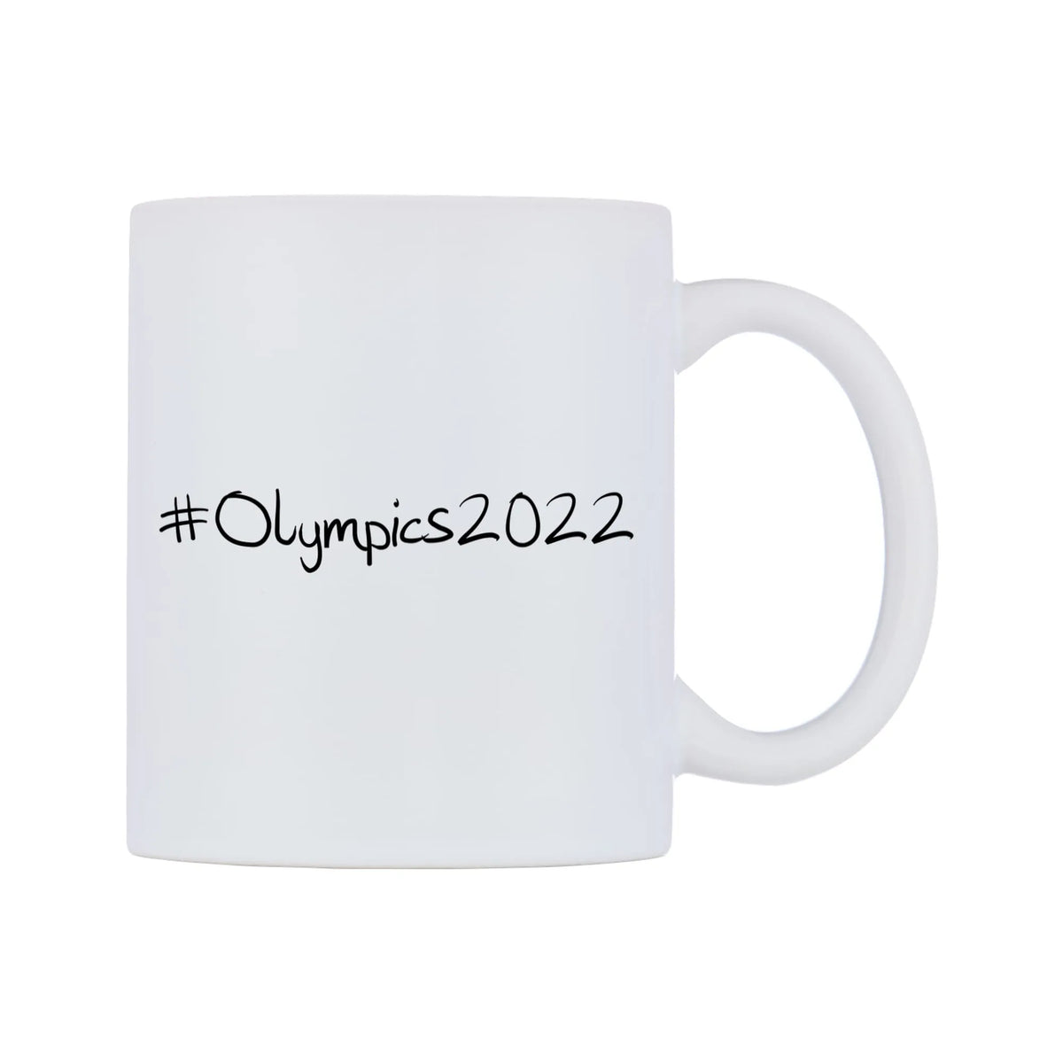 Olympics2022 Mug — mug, left side, on a white background