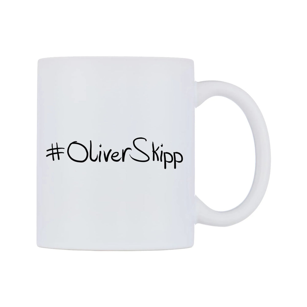 OliverSkipp Mug — mug, left side, on a white background