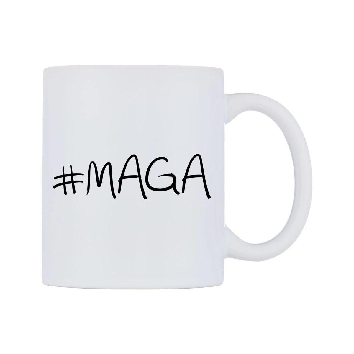 MAGA Mug — mug, left side, on a white background