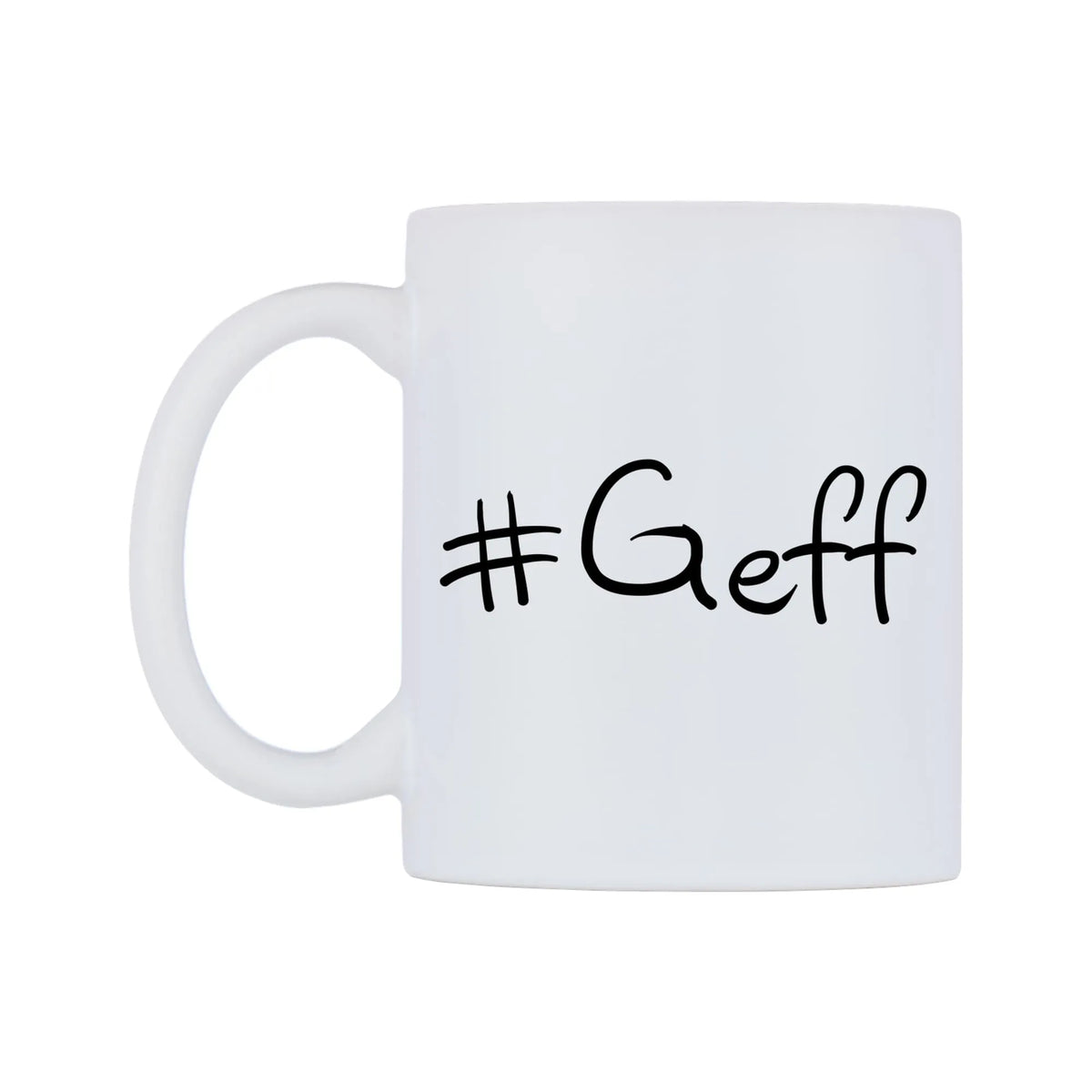 Geff Mug — mug, right side, on a white background