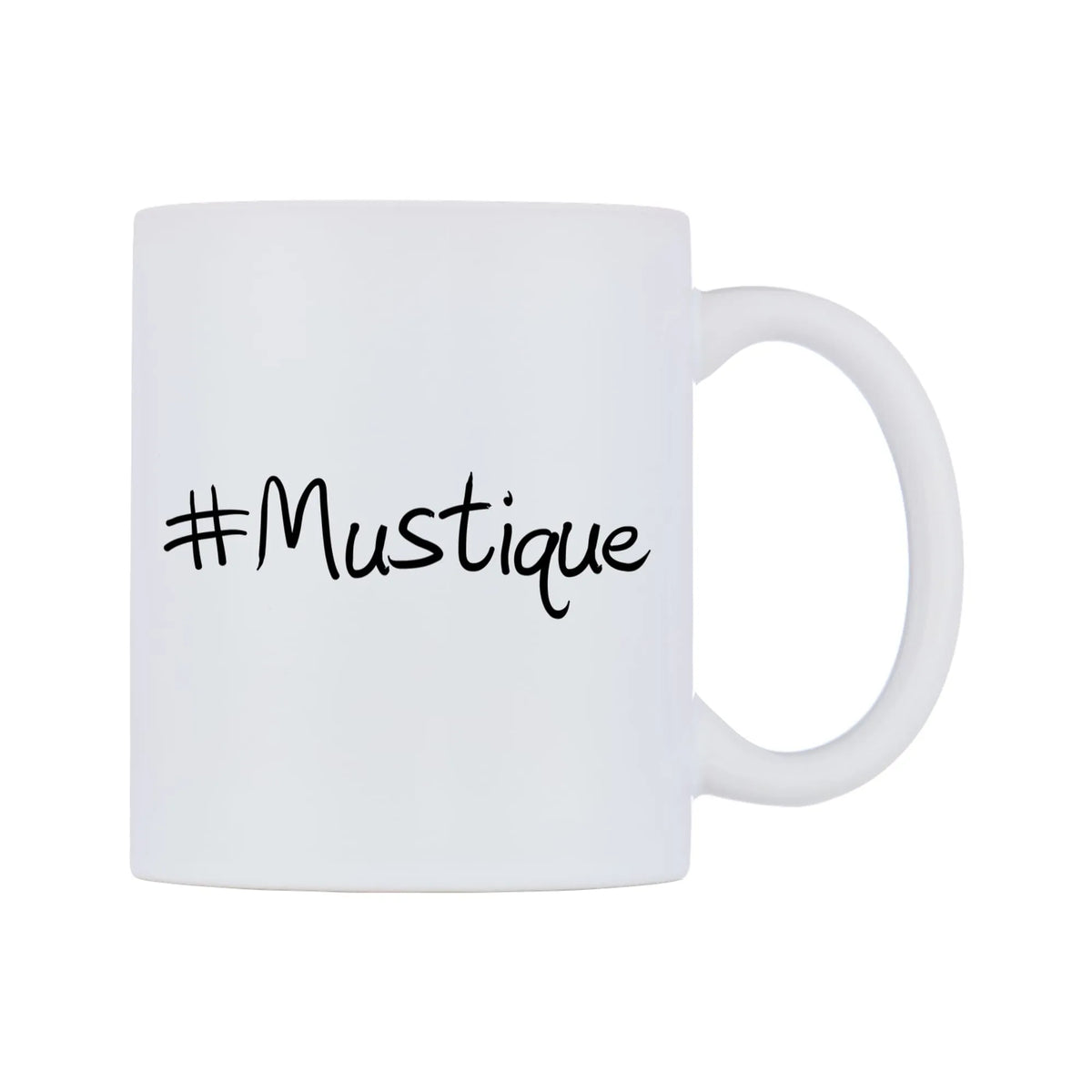 Mustique Mug — mug, left side, on a white background