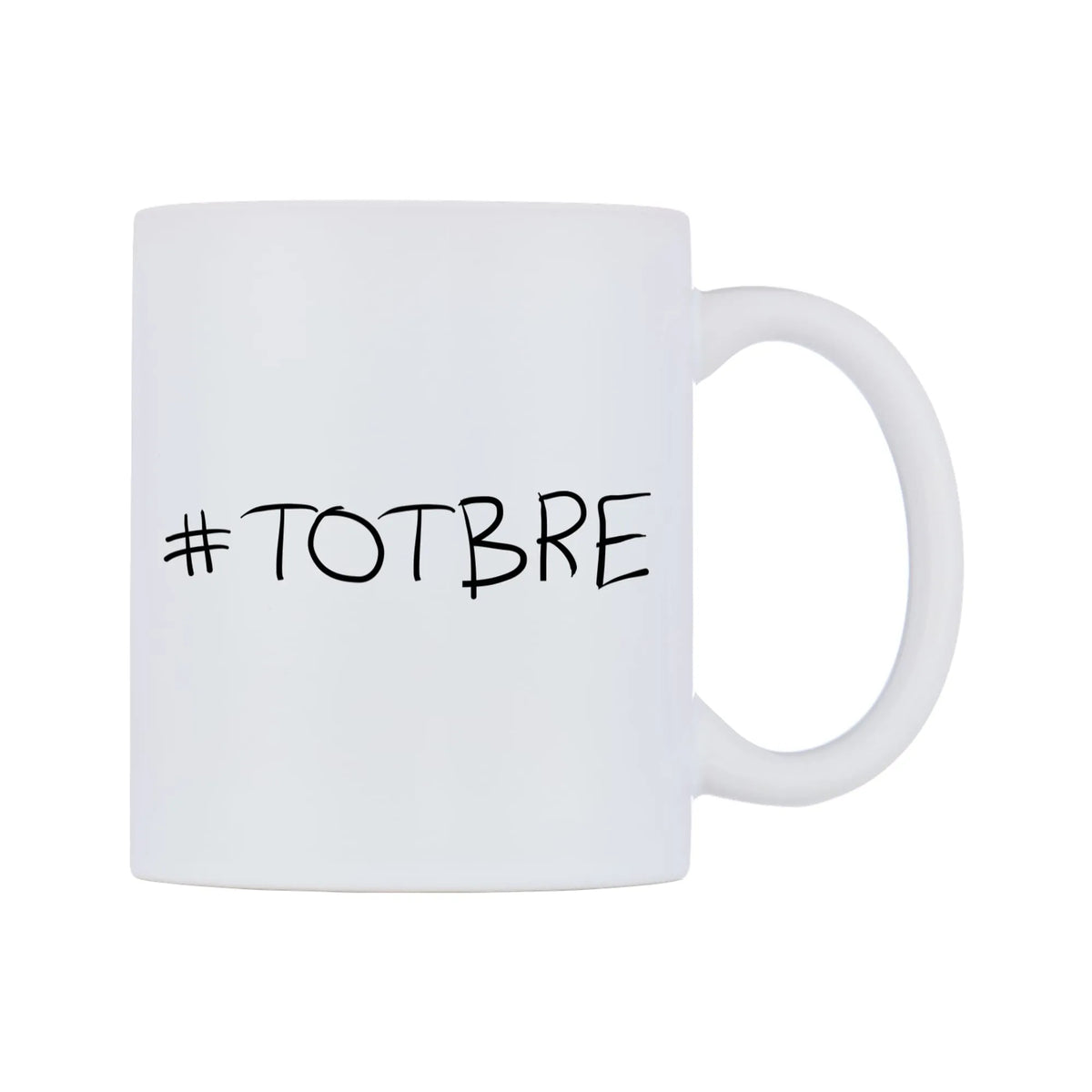 TOTBRE Mug — mug, left side, on a white background