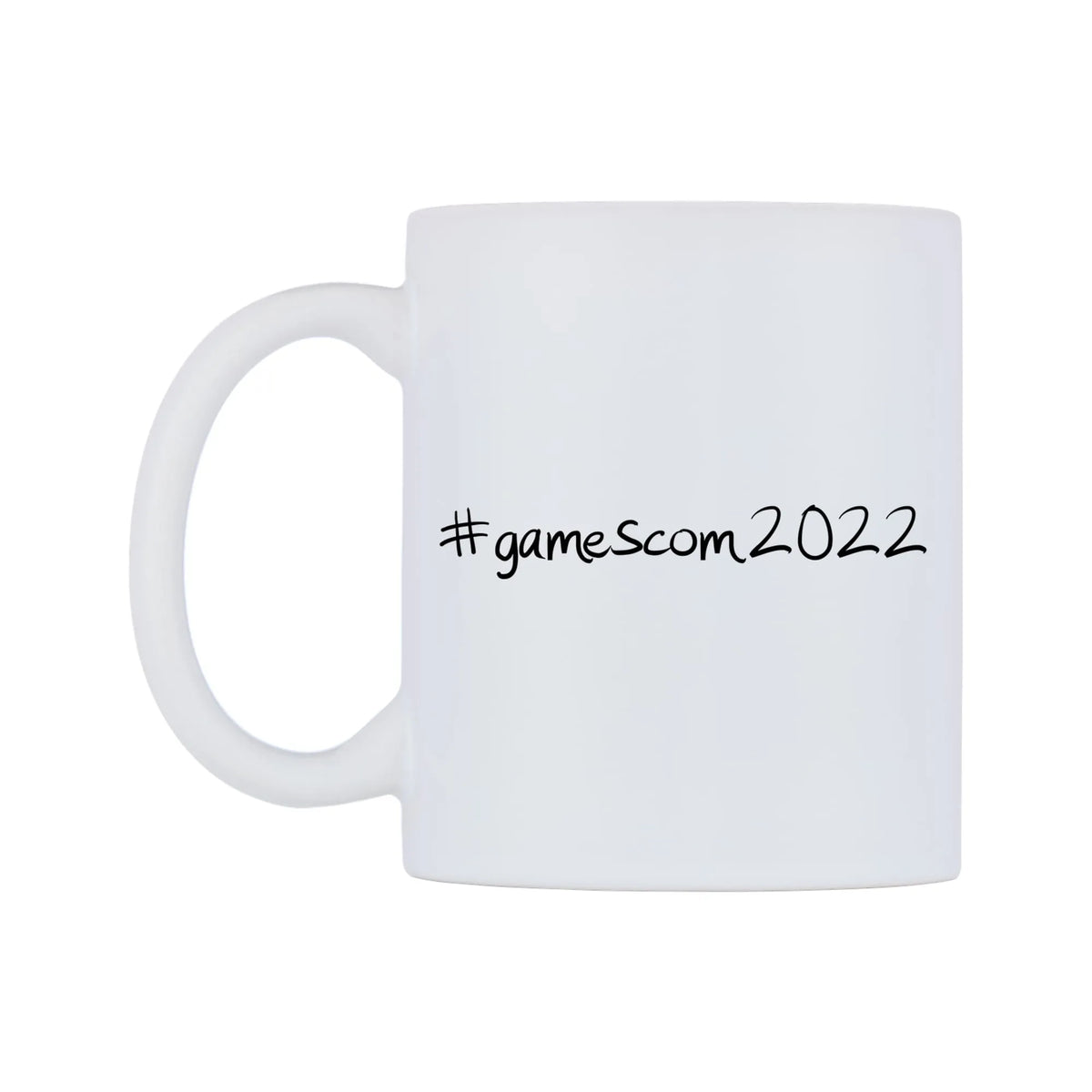 gamescom2022 Mug — mug, right side, on a white background