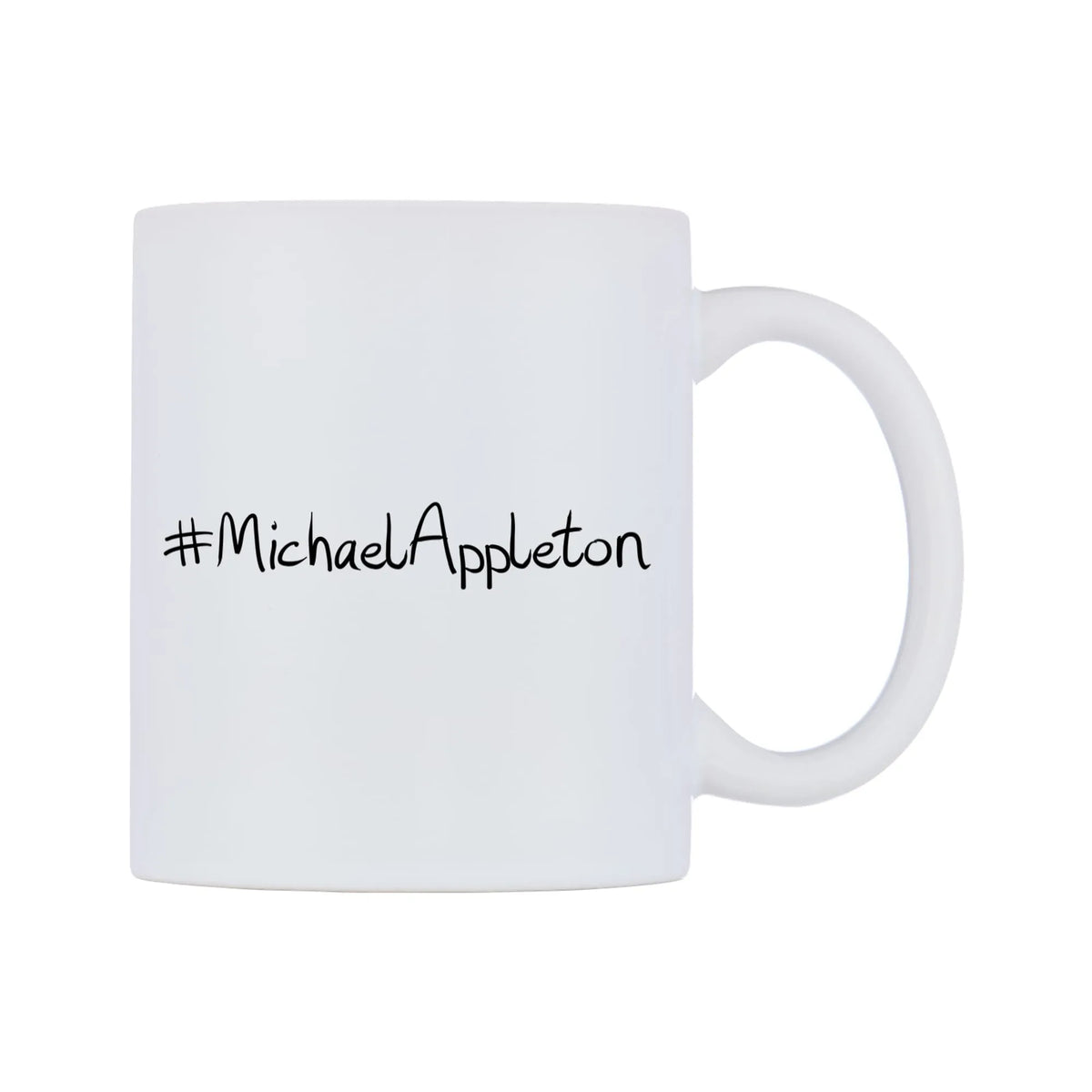 MichaelAppleton Mug — mug, left side, on a white background
