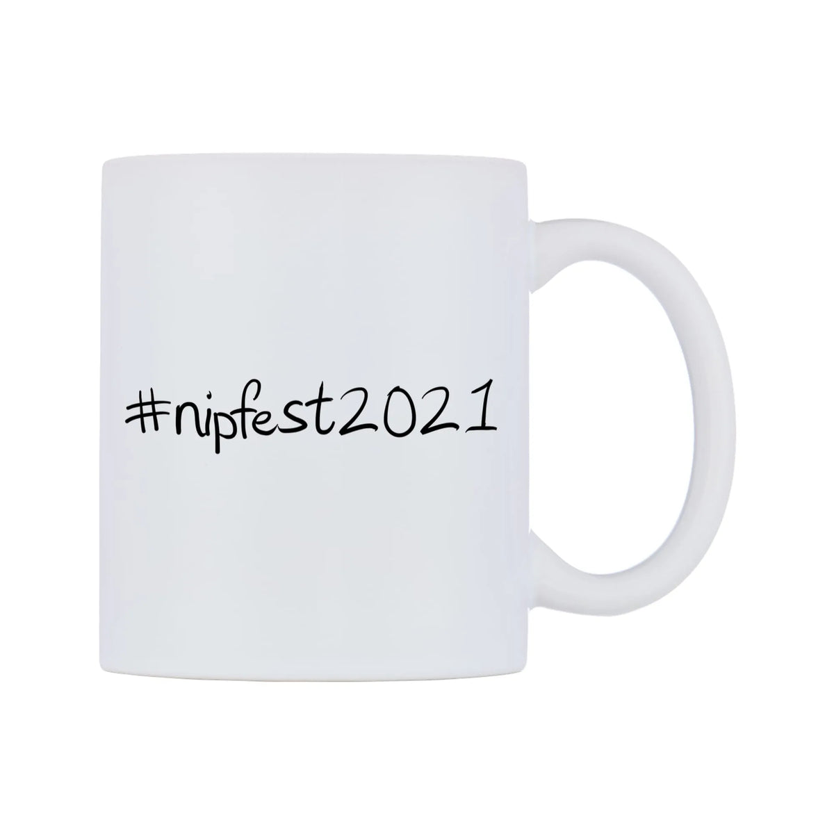 nipfest2021 Mug — mug, left side, on a white background