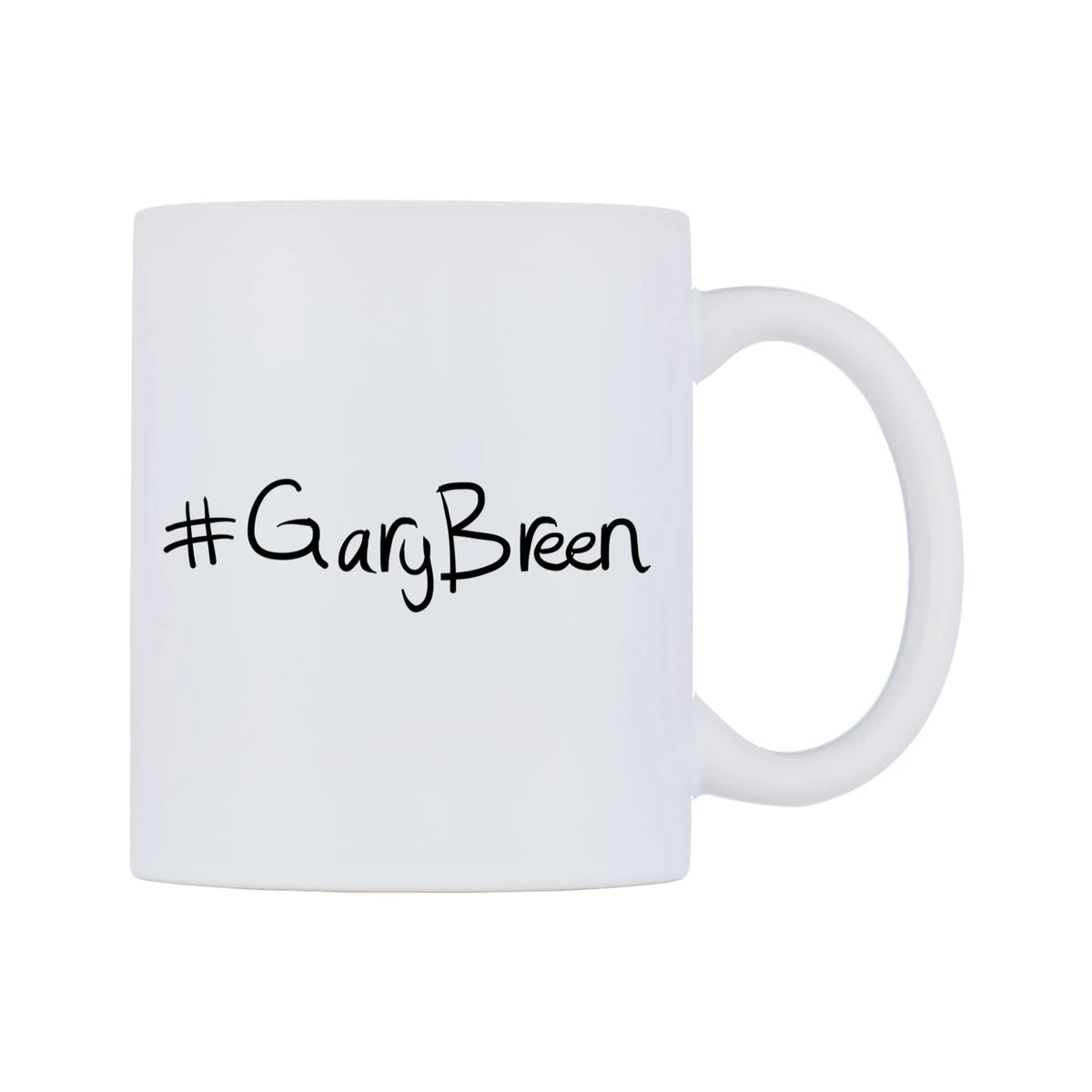 GaryBreen Mug — mug, left side, on a white background