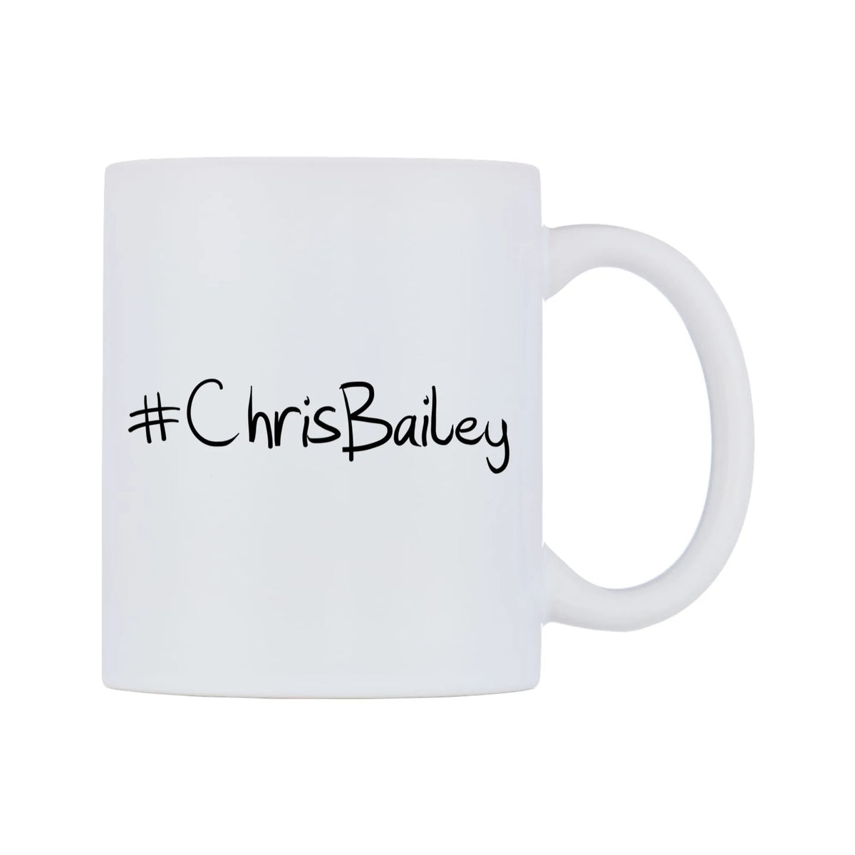 ChrisBailey Mug — mug, left side, on a white background