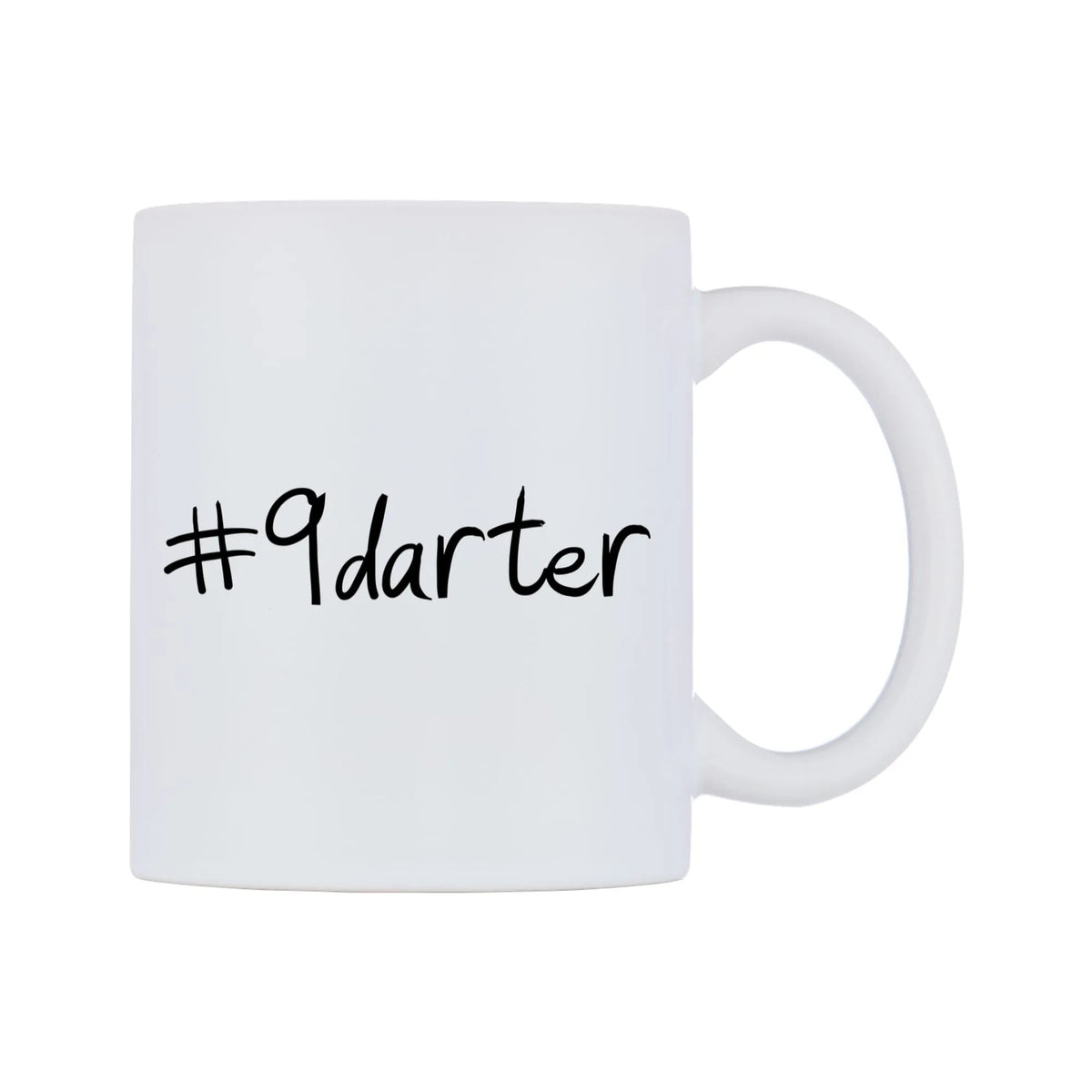 number 9darter Mug — mug, left side, on a white background