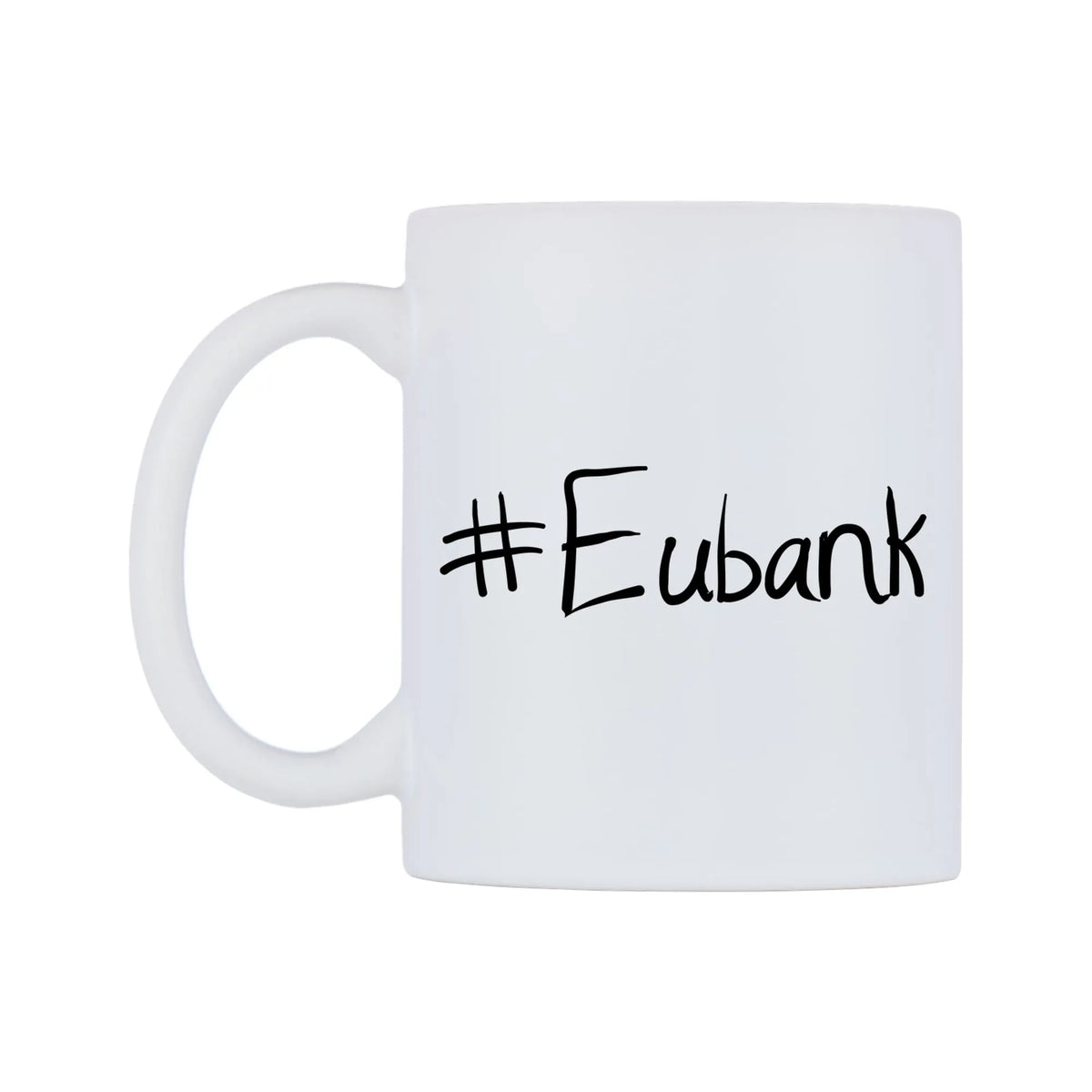Eubank Mug — mug, right side, on a white background