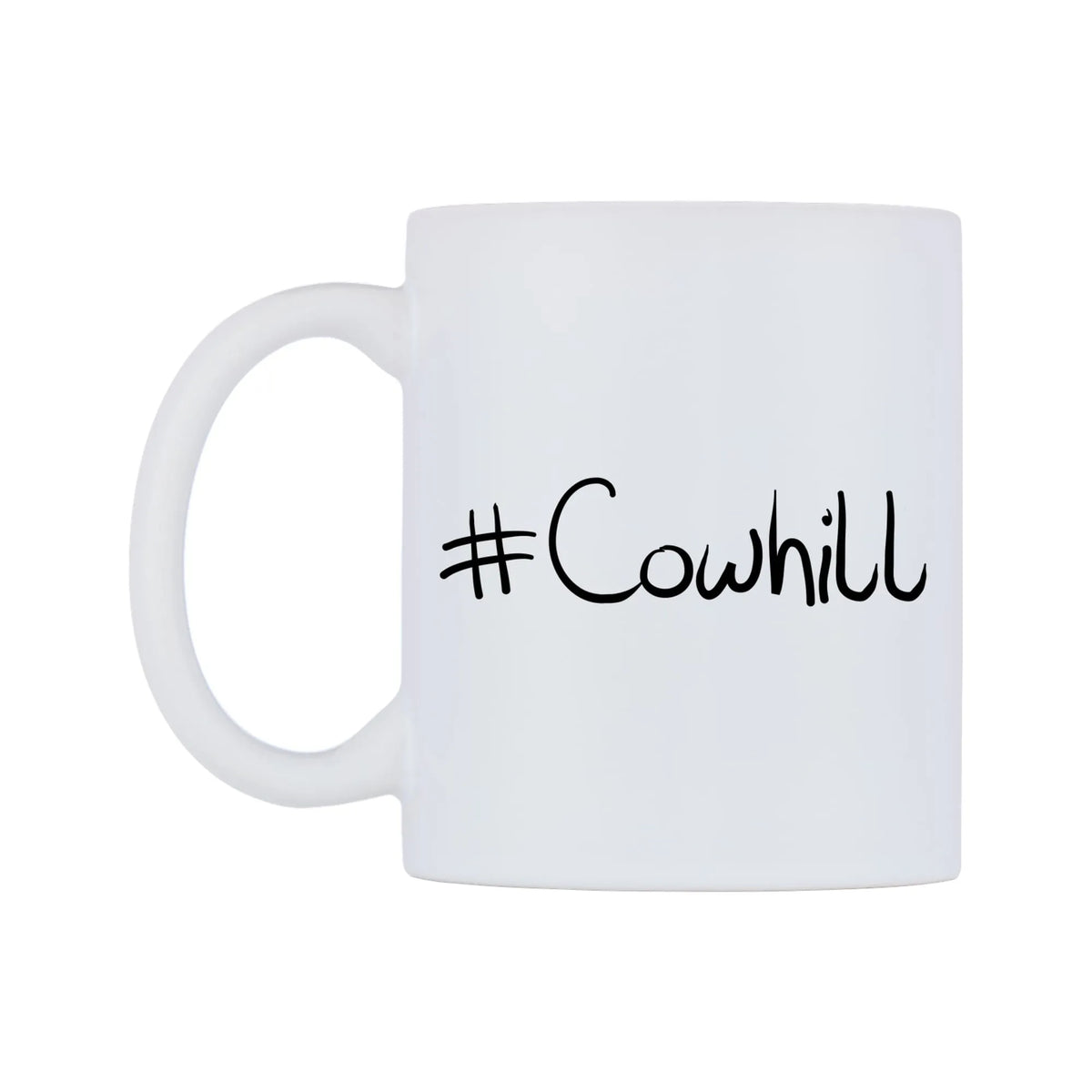 Cowhill Mug — mug, right side, on a white background