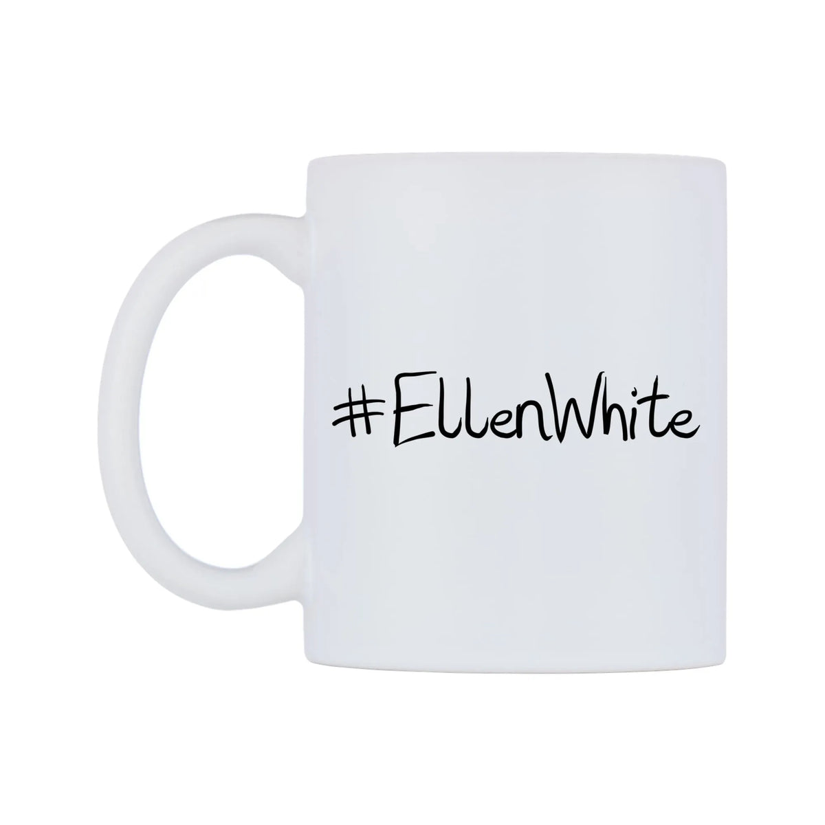 EllenWhite Mug — mug, right side, on a white background