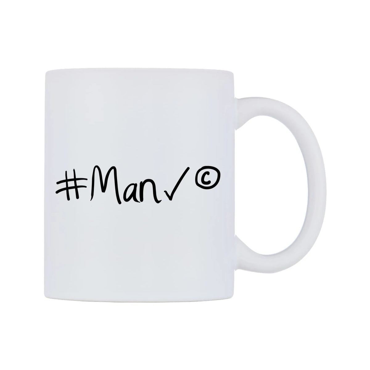 Mané Mug — mug, left side, on a white background
