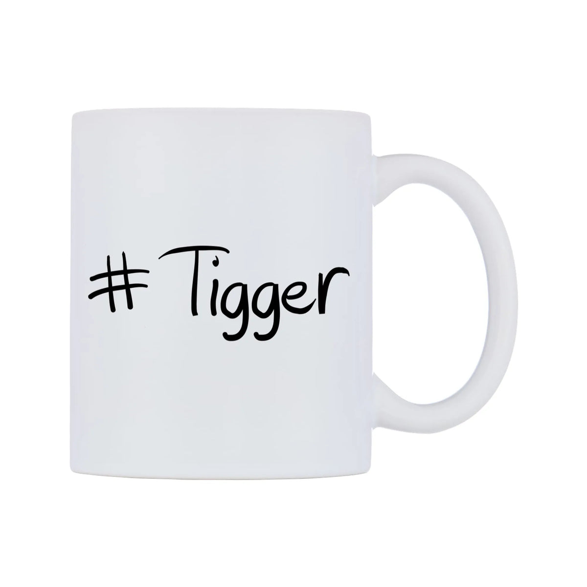Tigger Mug — mug, left side, on a white background