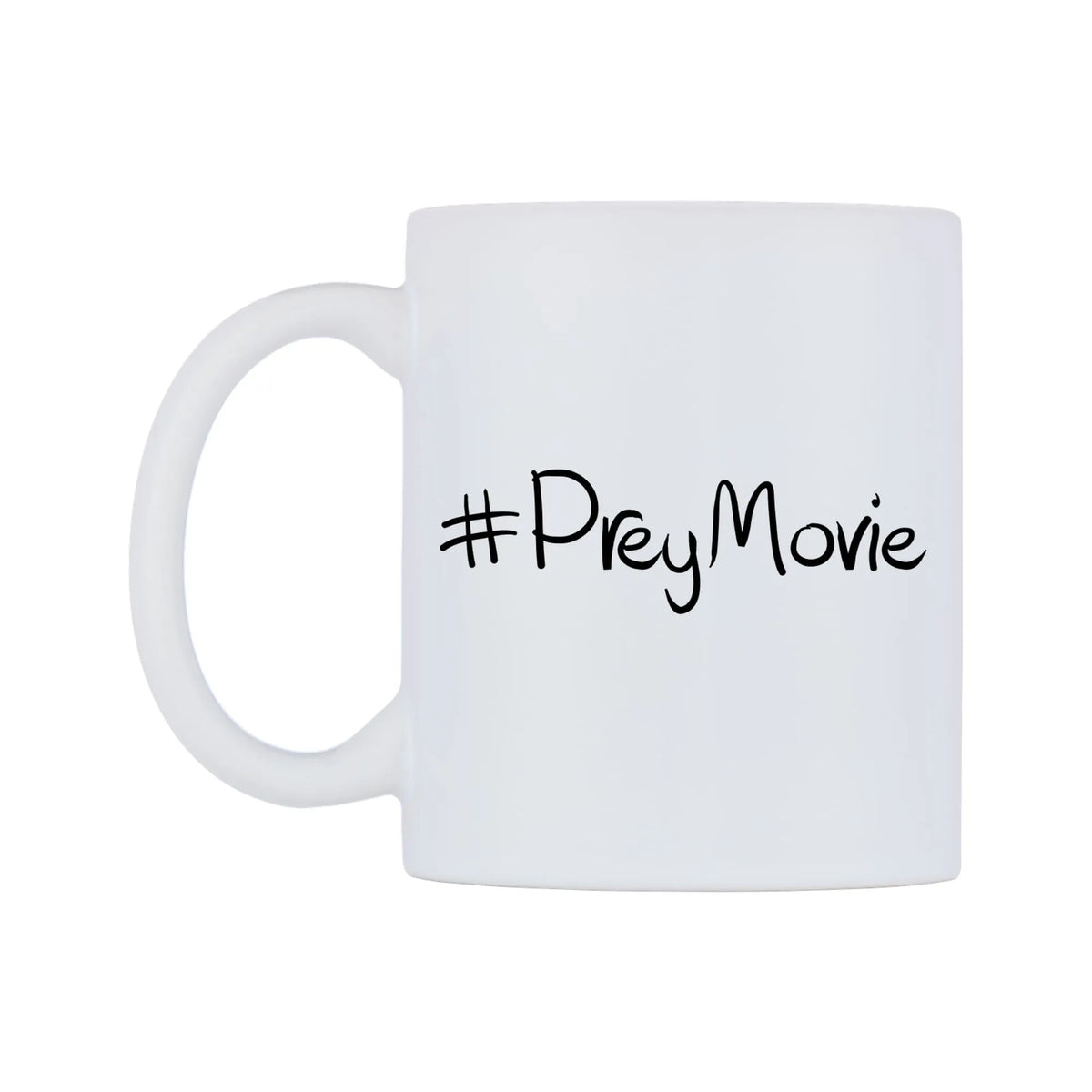 PreyMovie Mug — mug, right side, on a white background