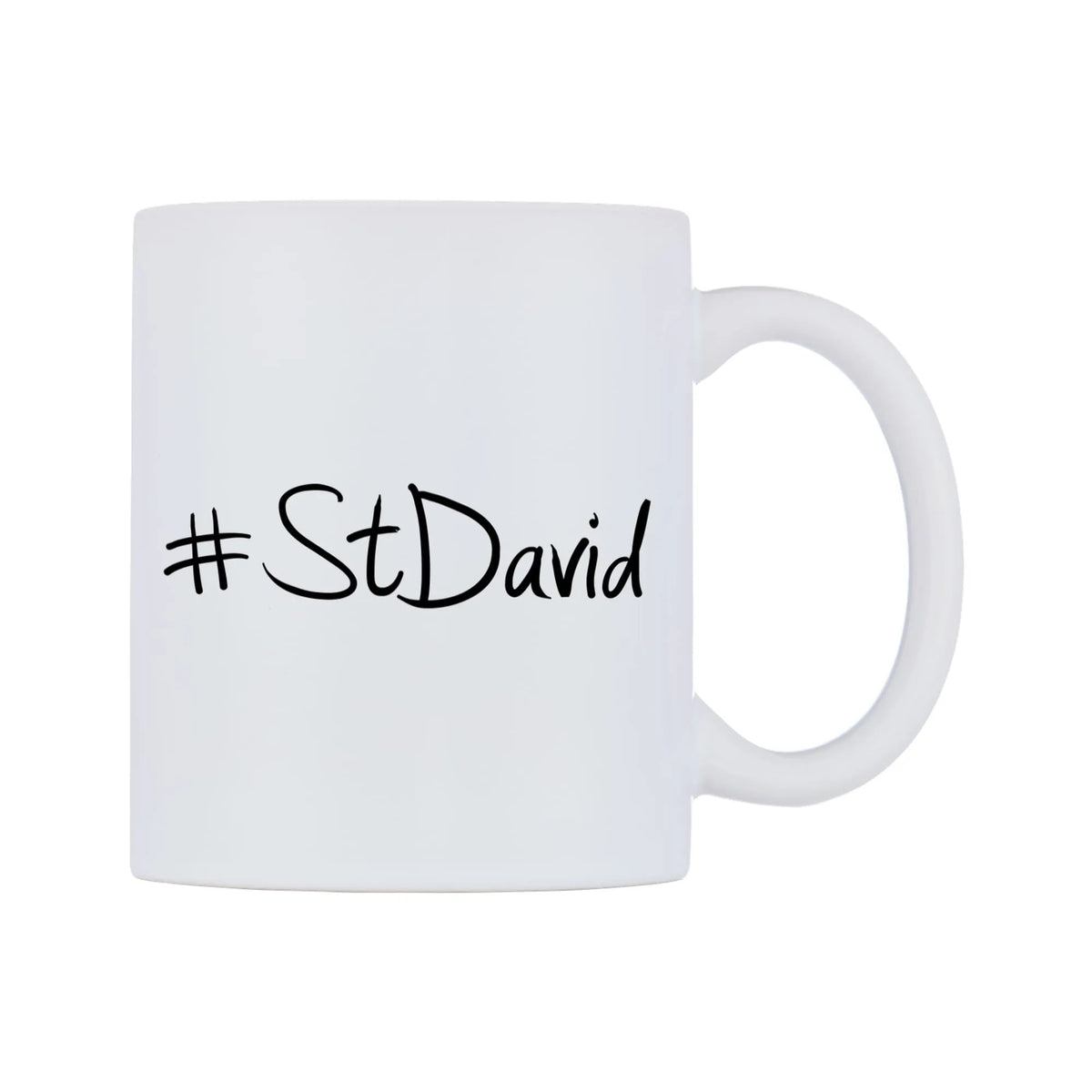 StDavid Mug — mug, left side, on a white background