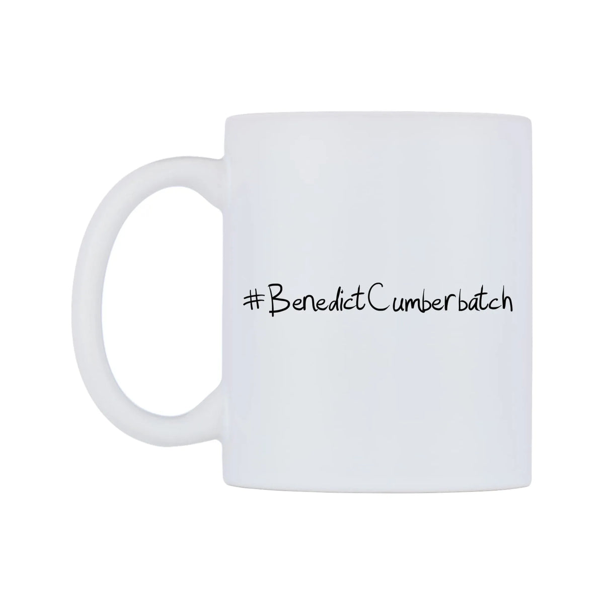 BenedictCumberbatch Mug — mug, right side, on a white background