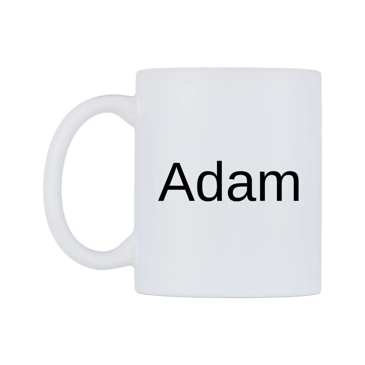 Adam Mug — mug, right side, on a white background