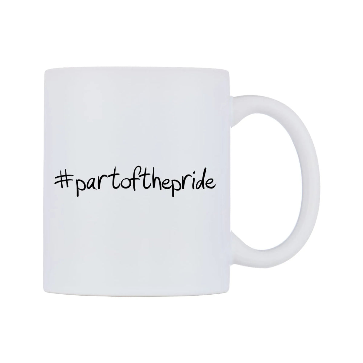 partofthepride Mug — mug, left side, on a white background