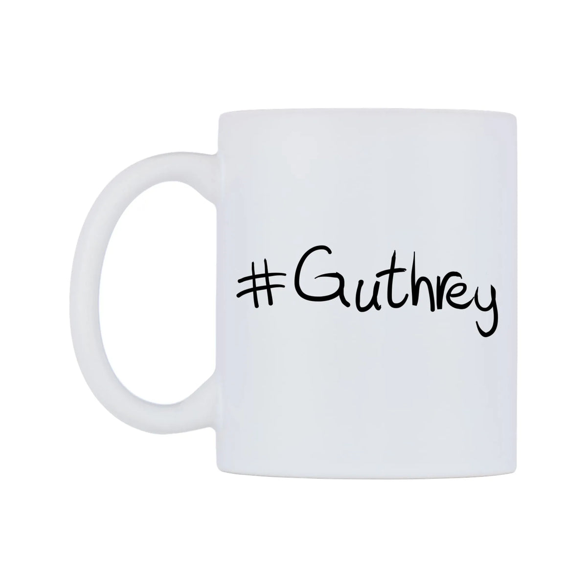 Guthrey Mug — mug, right side, on a white background