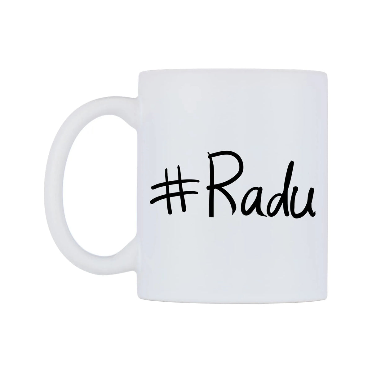 Radu Mug — mug, right side, on a white background
