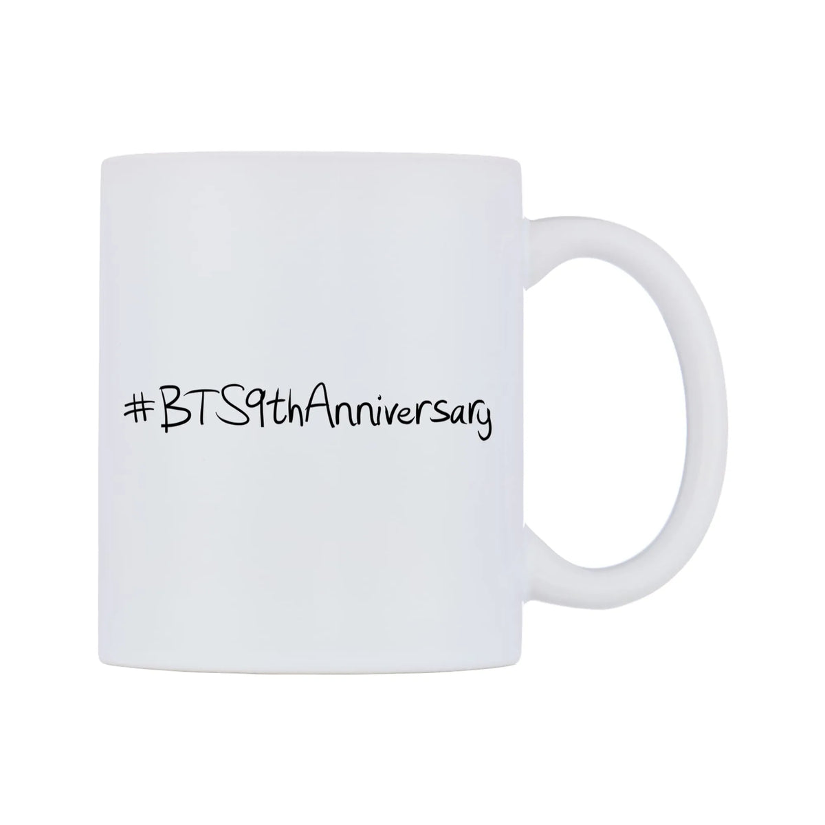 BTS9thAnniversary Mug — mug, left side, on a white background