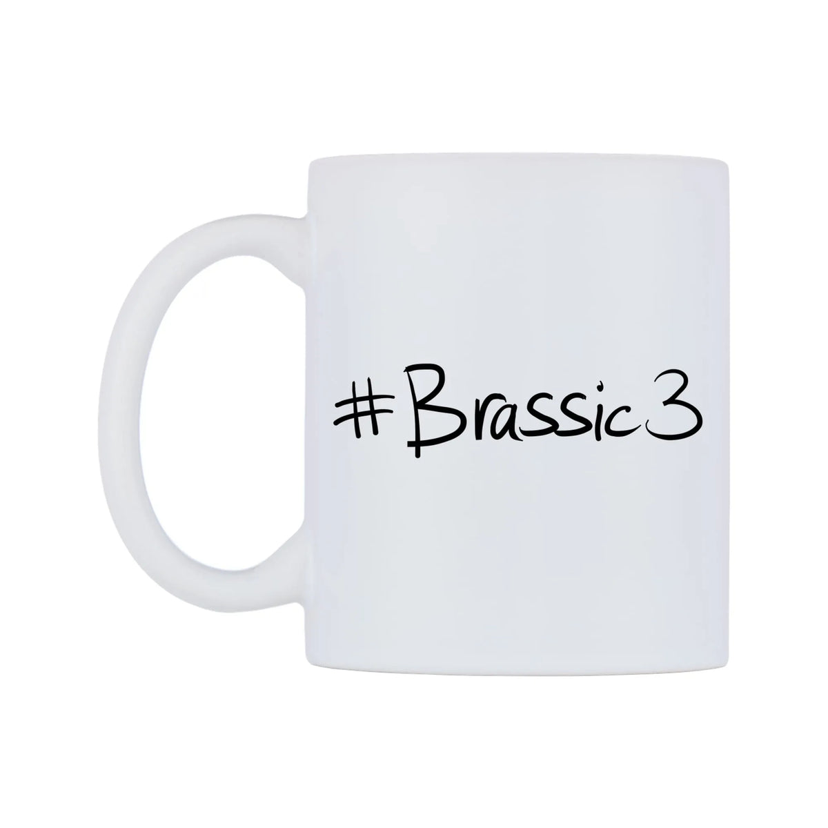 Brassic3 Mug — mug, right side, on a white background