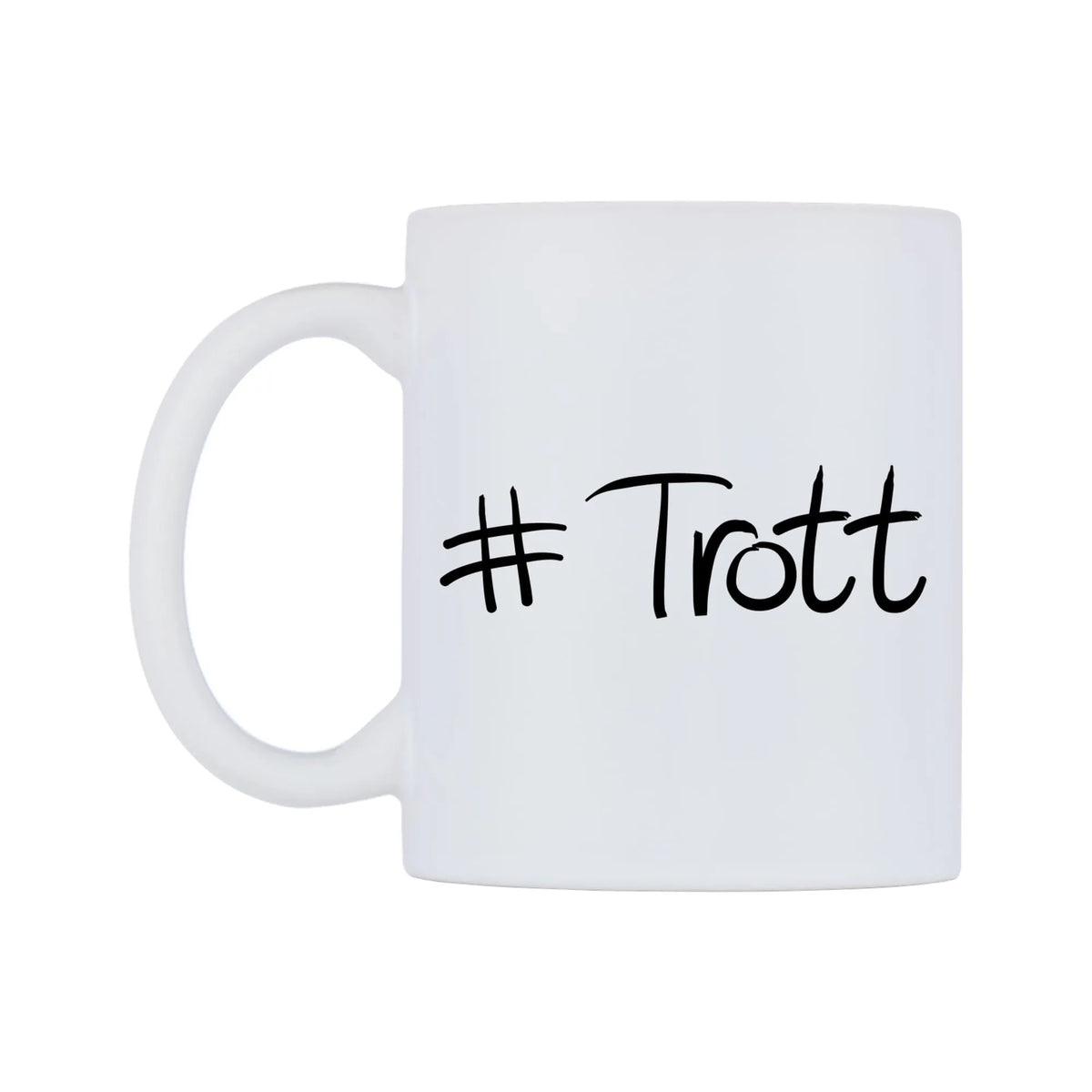 Trott Mug — mug, right side, on a white background
