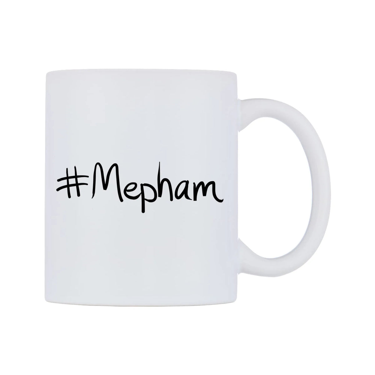 Mepham Mug — mug, left side, on a white background