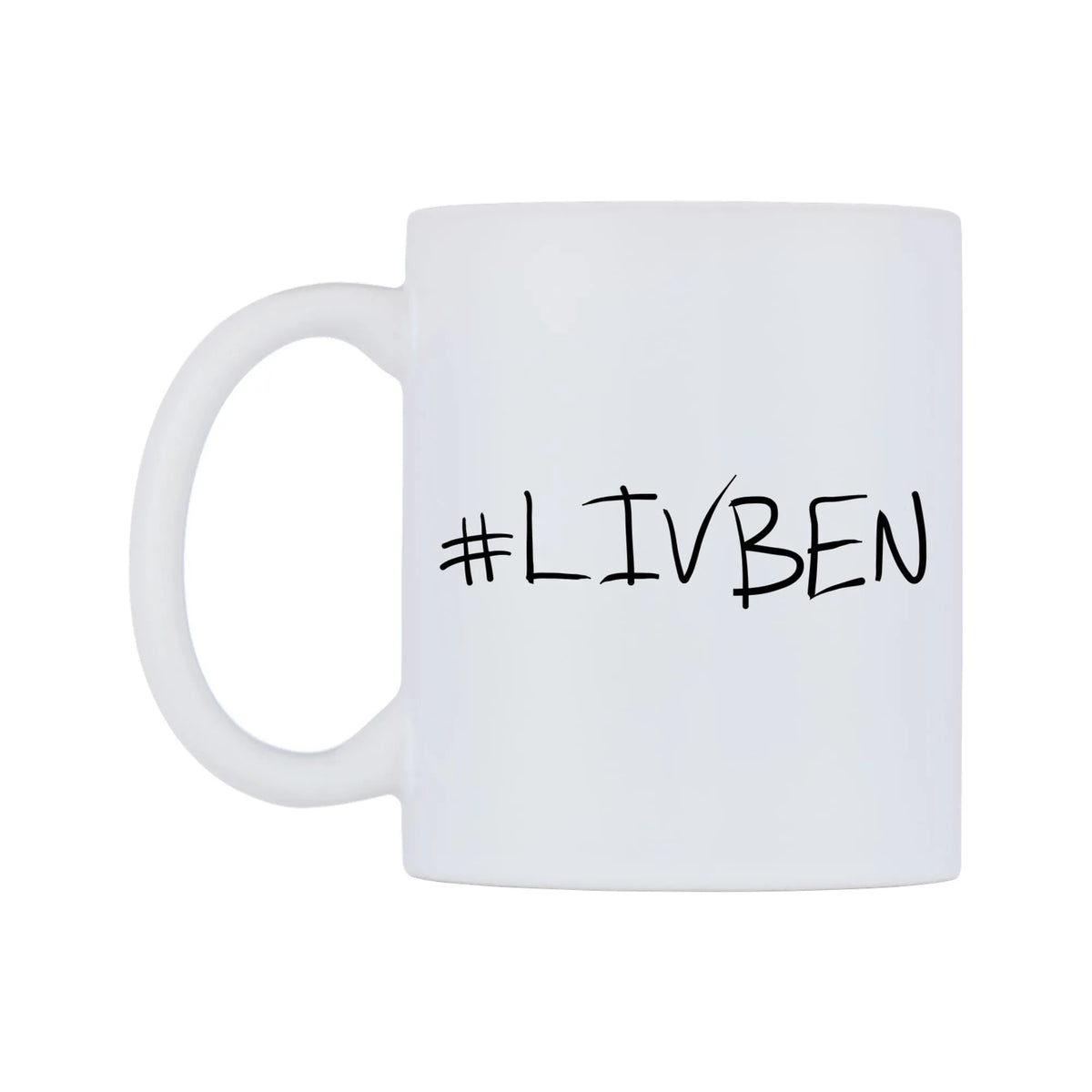 LIVBEN Mug — mug, right side, on a white background