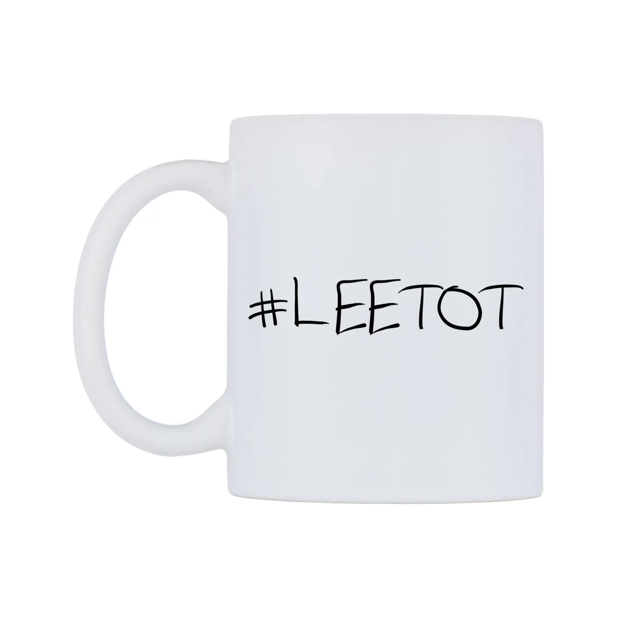 LEETOT Mug — mug, right side, on a white background