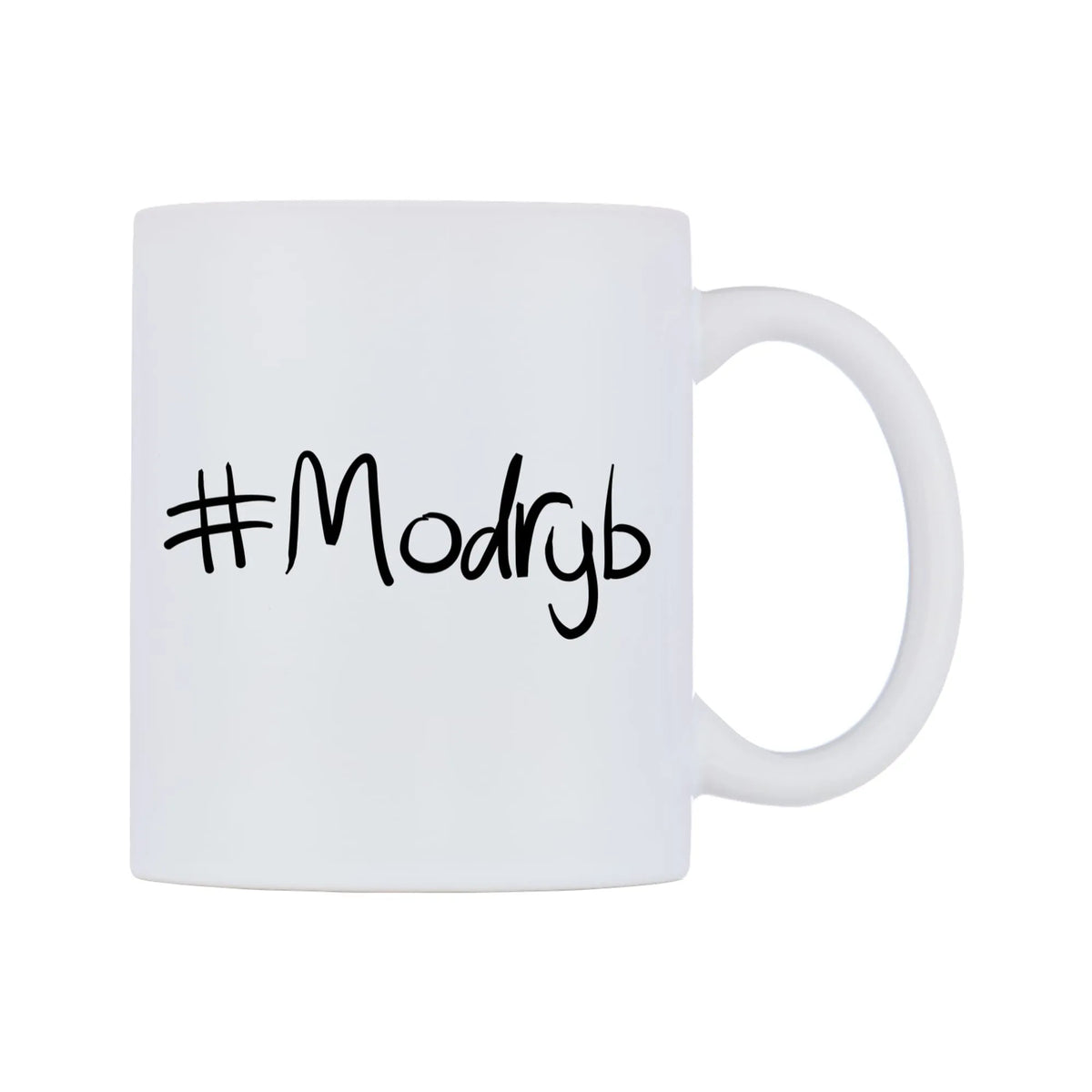 Modryb Mug — mug, left side, on a white background
