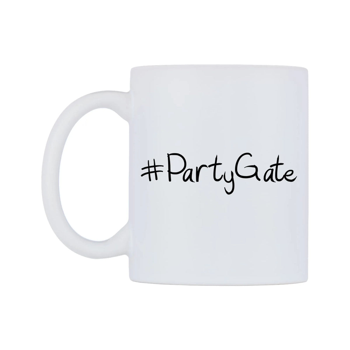 PartyGate Mug — mug, right side, on a white background