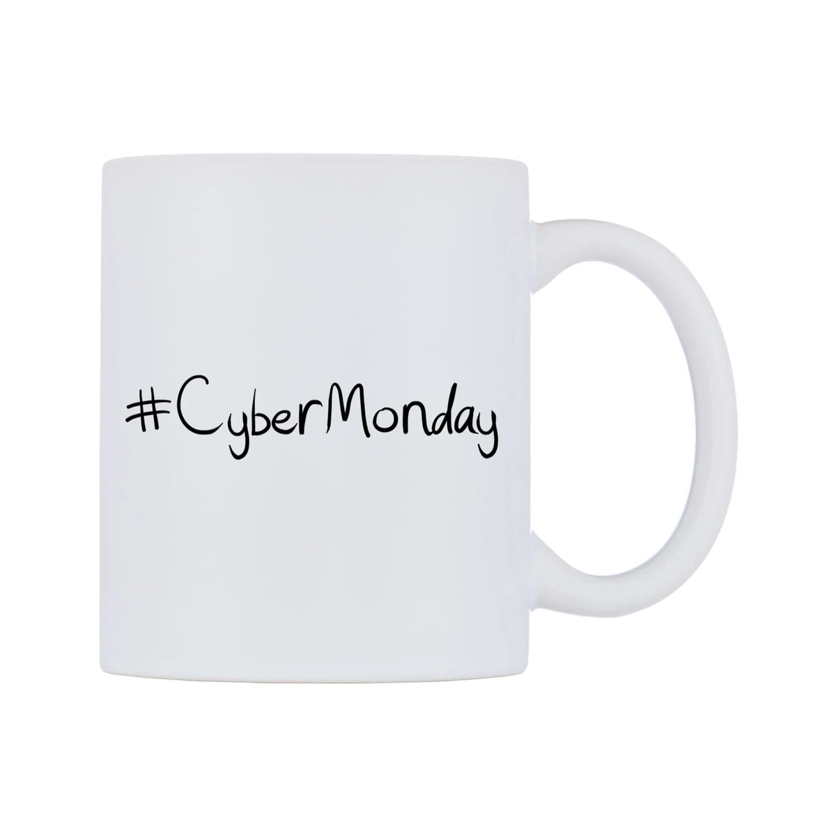 CyberMonday Mug — mug, left side, on a white background