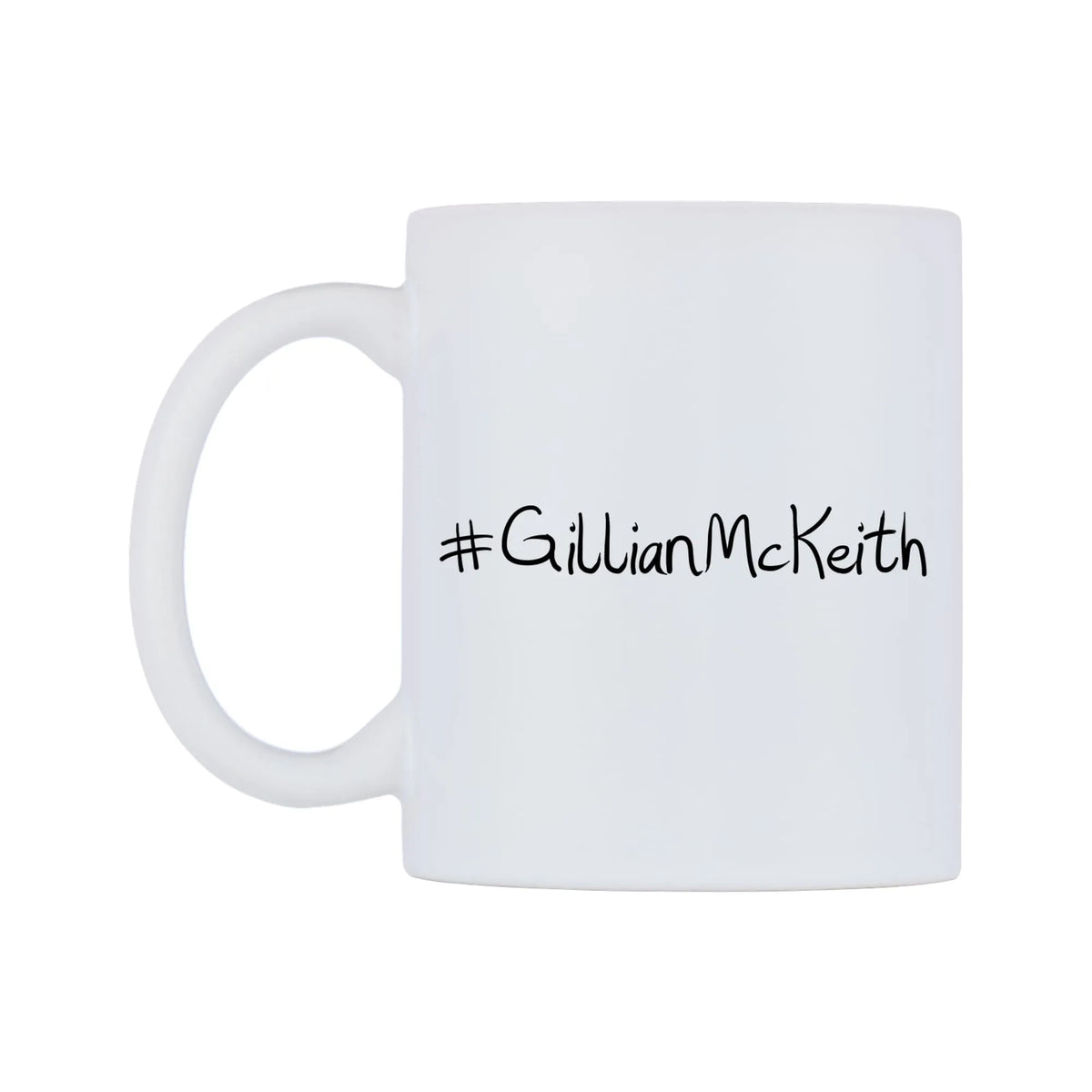 GillianMcKeith Mug — mug, right side, on a white background