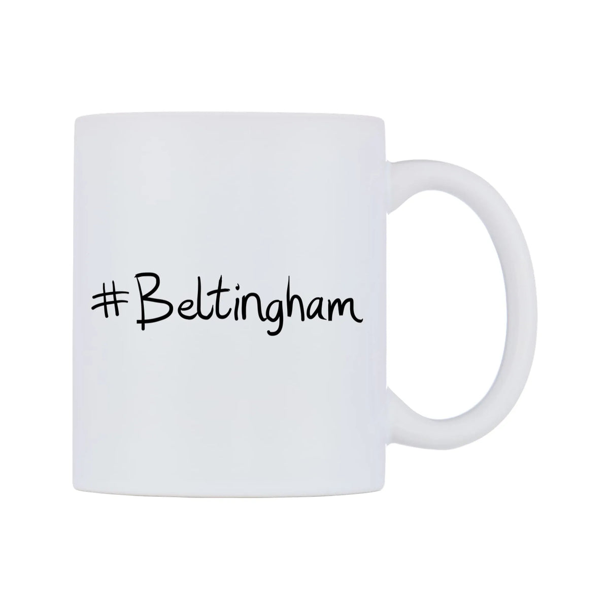 Beltingham Mug — mug, left side, on a white background