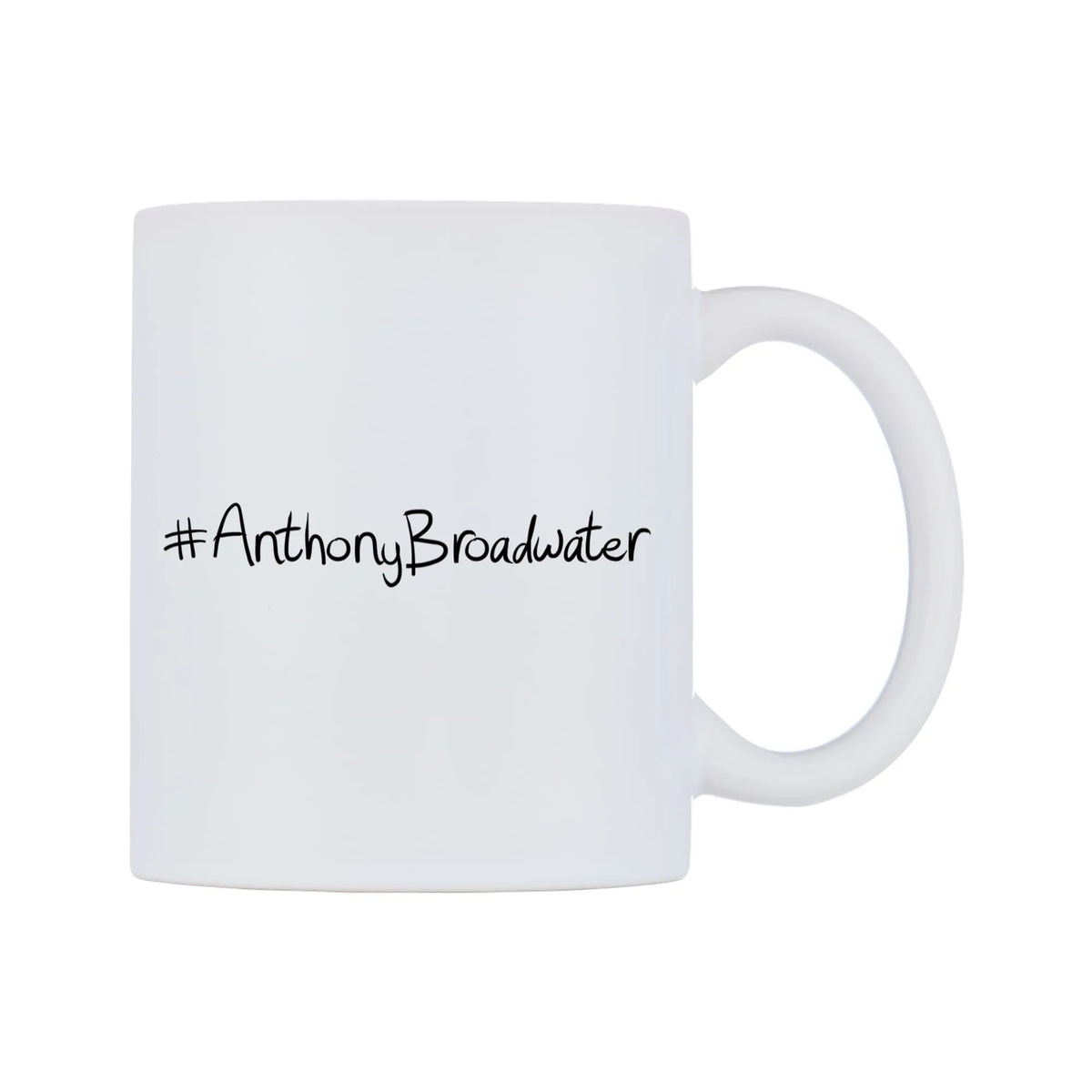 AnthonyBroadwater Mug — mug, left side, on a white background