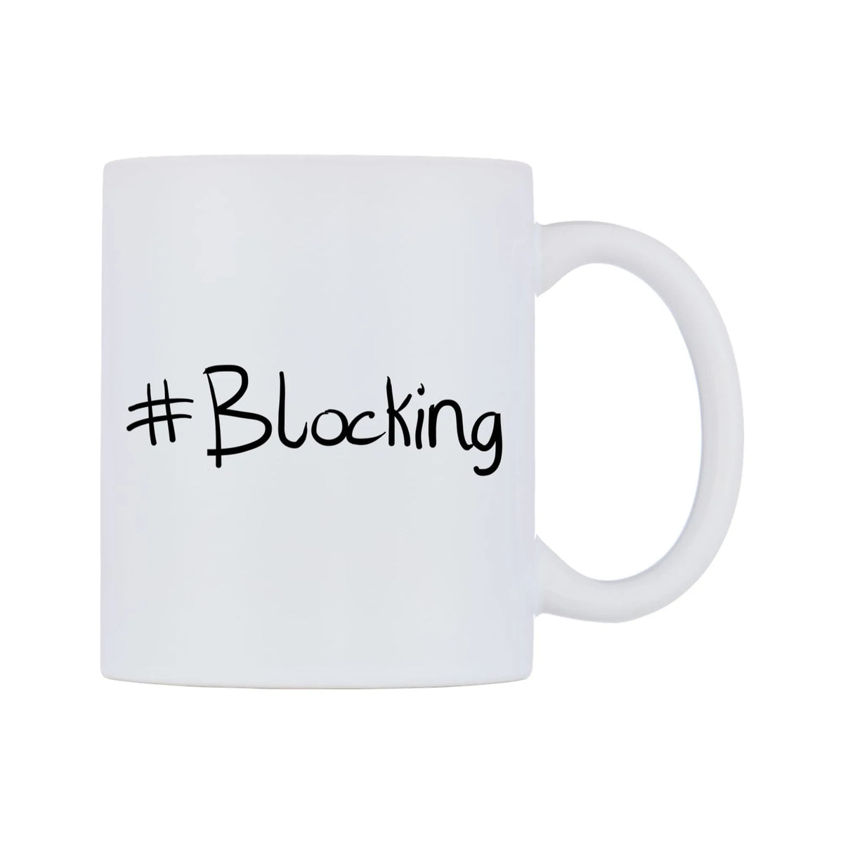 Blocking Mug — mug, left side, on a white background