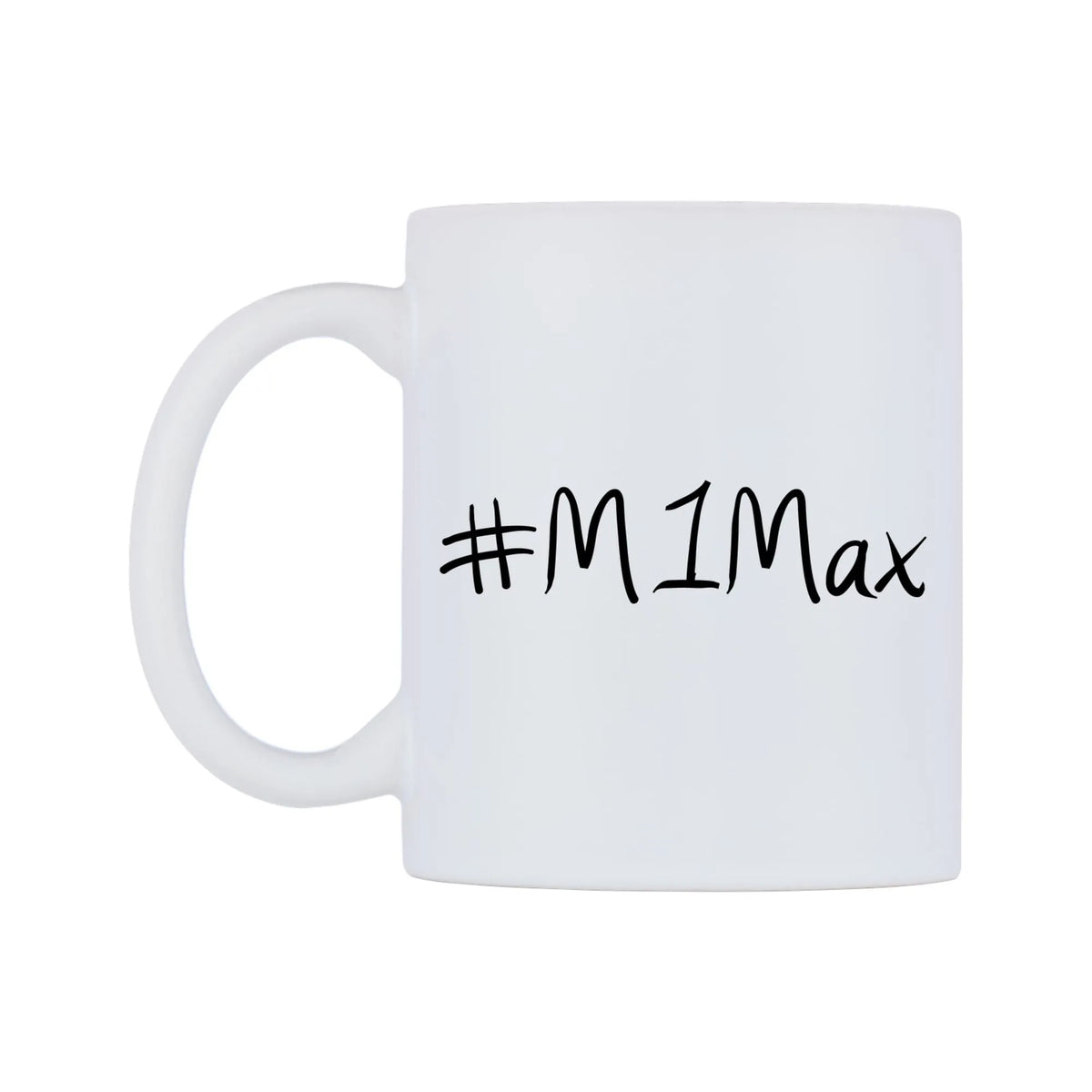 M1Max Mug — mug, right side, on a white background
