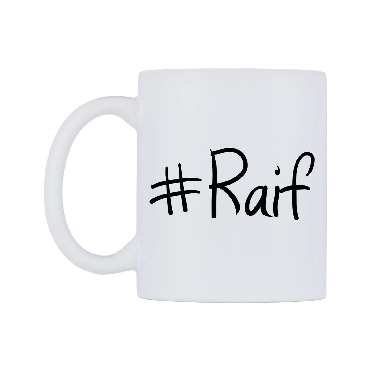 Raif Mug — mug, right side, on a white background
