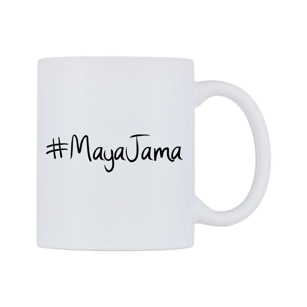 MayaJama Mug — mug, left side, on a white background
