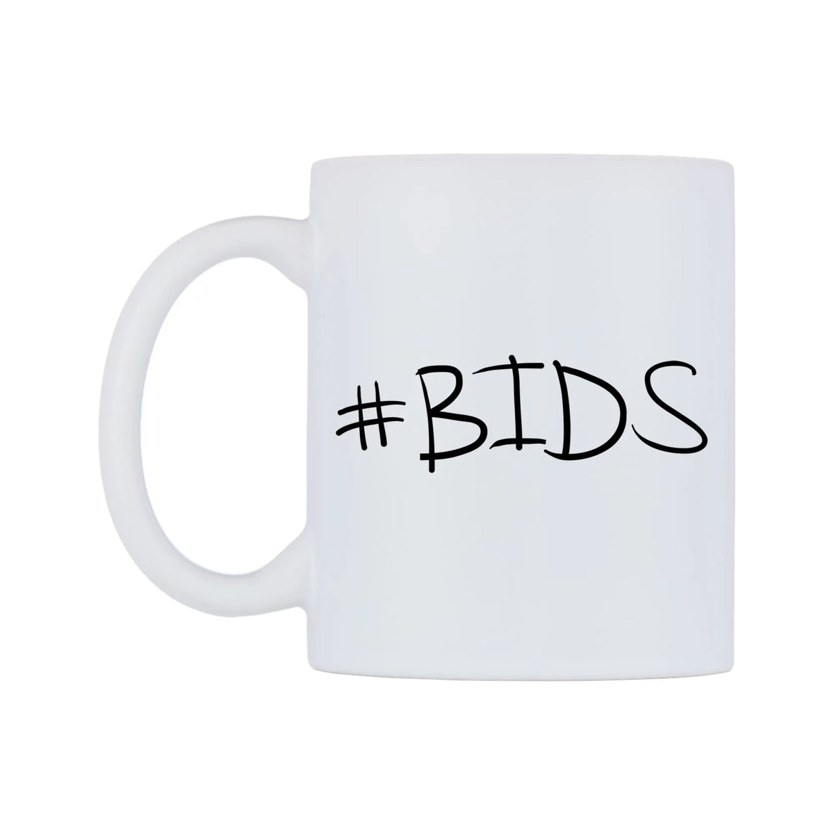 BIDS Mug — mug, right side, on a white background