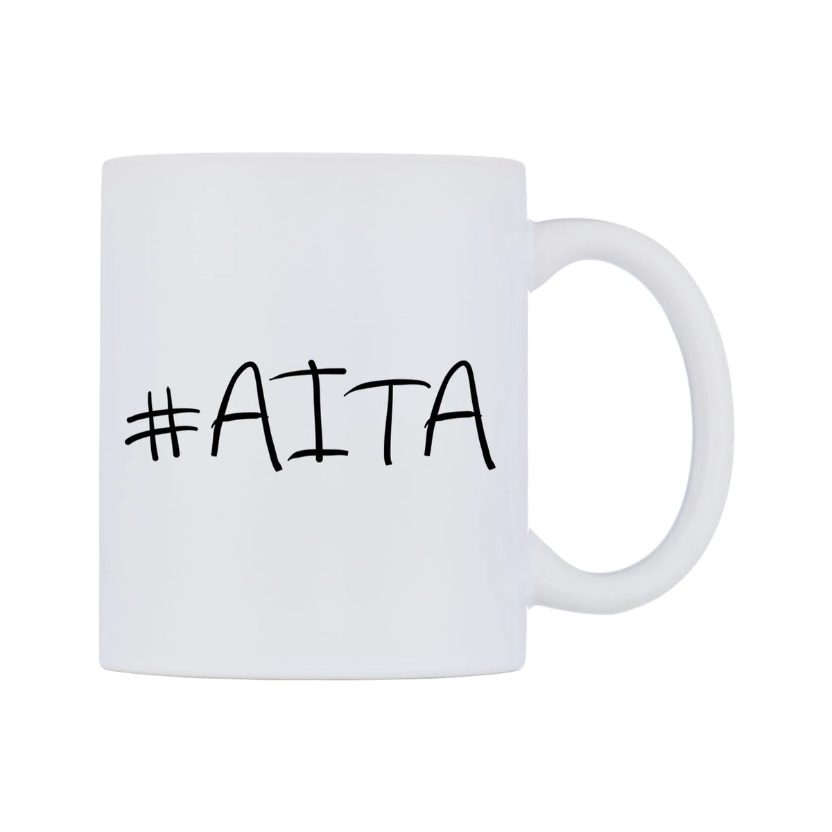 AITA Mug — mug, left side, on a white background